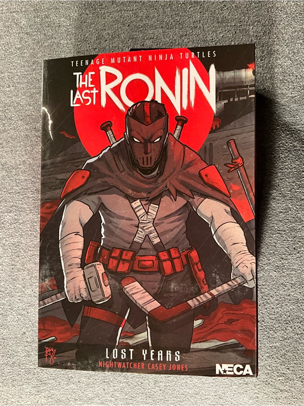 NECA TMNT Last Ronin Lost Years Nightwatcher Casey Jones Action Figure NIB
